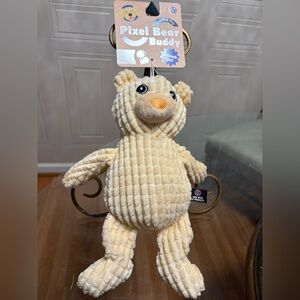 Bow Wow Pet - Teddy Bear -  Squeaky Dog Toy 12”